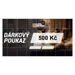 Dárkový poukaz v hodnotě 500 Kč